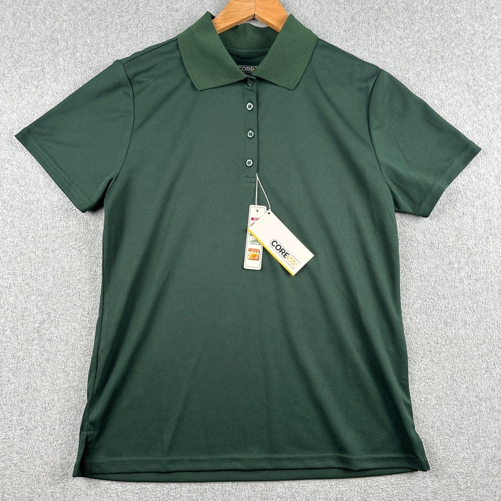 Core 365 Polo Ladies S 78181 Forest Green Moisture Wicking NEW